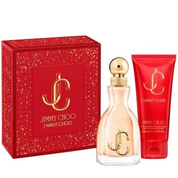 Set Jimmy Choo I Want Choo 60ml + 100ml Lotiune de Corp, Apa de Parfum