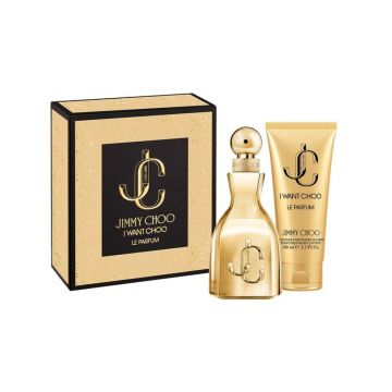 Set Jimmy Choo I Want Choo Le Parfum 60ml + 100ml Lotiune de Corp