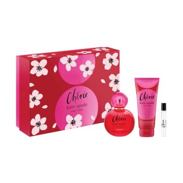 Set Kate Spade Cherie 100ml + 7.5ml + 100ml, Apa de Parfum, Femei