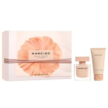 Set Narciso Rodriguez Narciso Poudree 50ml + 50ml Lotiune de corp, Apa de Parfum, Femei