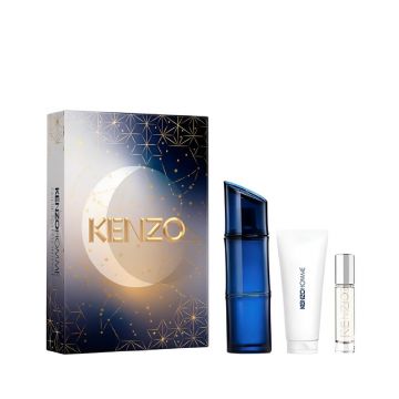 Travel Set Kenzo Homme Intense 60ml + 10ml + 75ml Ge de Duș, Bărbați