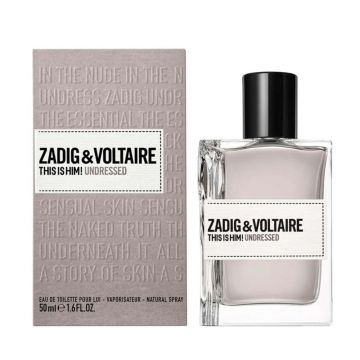 Zadig & Voltaire This Is Him! Undressed 50ml, Apa de toaleta, Barbati