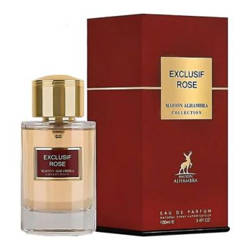 Alhambra Exclusif Rose 100ml, Apa de Parfum, Unisex