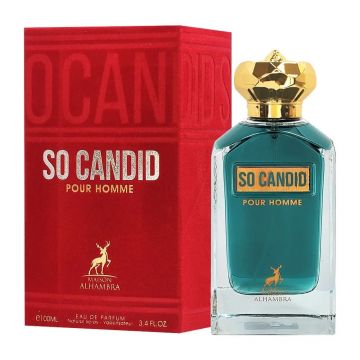 Alhambra So Candid Homme 100ml, Apa de Parfum, Barbati