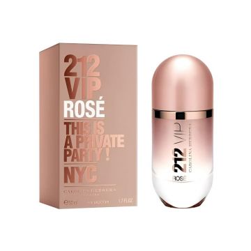 Carolina Herrera 212 Vip Rose 50ml, Apa de parfum, Femei