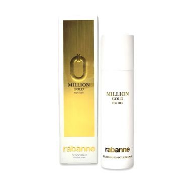 Deodorant Rabanne Million Gold For Her 150ml, Femei