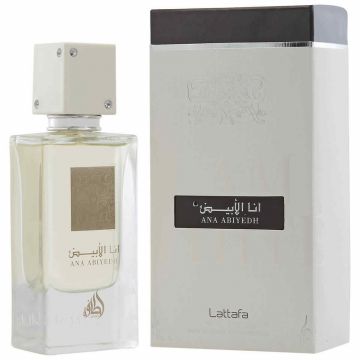 Lattafa Ana Abiyedh White 60ml, Apa de Parfum, Femei