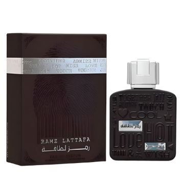 Lattafa Ramz Silver 100ml, Apa de Pafum, Barbati