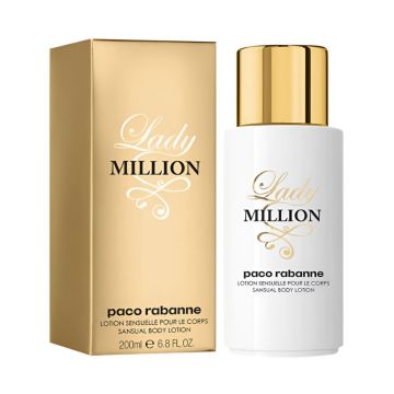 Loțiune de Corp Paco Rabanne Million Gold 200ml, Femei