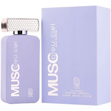 Nylaa Musc Bleu Ciel 100ml, Apa de Parfum, Barbati