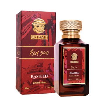 Rasheed Red 540 100ml, Extract de Parfum, Unisex