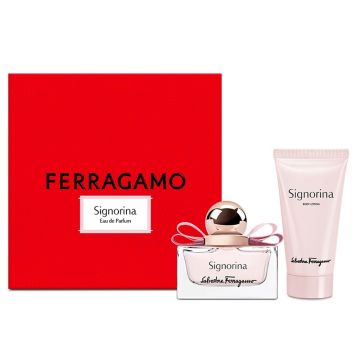 Set cadou Salvatore Ferragamo Signorina 30ml + 50ml Lotiune de Corp