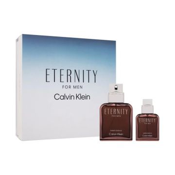 Set Calvin Klein Eternity Amber Essence 100ml + 30ml, Parfum Intense, Barbati