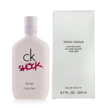 Tester Calvin Klein Ck One Shock 200ml, Apa de Toaletă, Femei