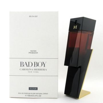 Tester Carolina Herrera Bad Boy Elixir 100ml, Apa de Parfum, Barbati
