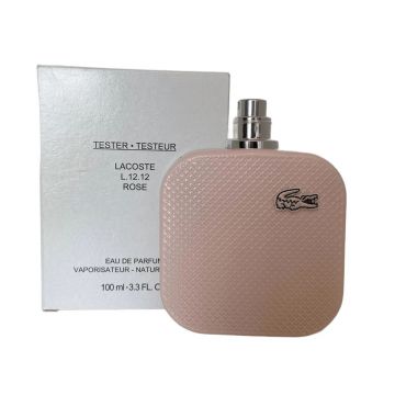 Tester Lacoste L.12.12. Rose 100ml, Apa de Parfum, Femei