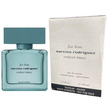 Tester Narciso Rodriguez Vetiver Musc 100ml, Apa de Toaletă, Barbati