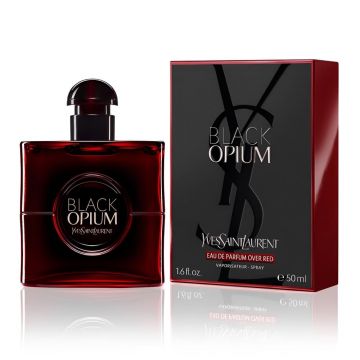 Yves Saint Laurent Black Opium Over Red 50ml, Apa de Parfum, Femei