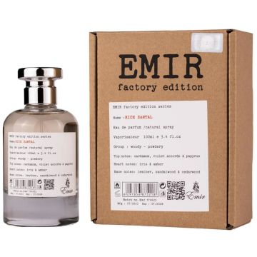 Emir Rich Santal Factory 100ml, Apa de Parfum, Unisex