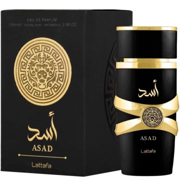 Lattafa Asad 100 ml, Apa de Parfum, Barbati, Arabesc