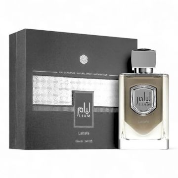 Lattafa Liam (Grey) 100ml, Apa de Parfum, Barbati