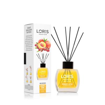 Odorizant de camera Loris 120 ml aroma Zmeura si piersica