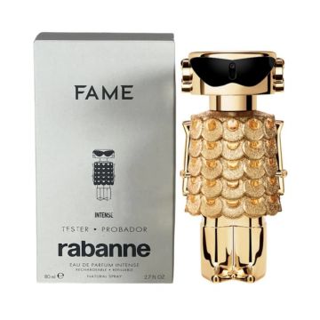 Tester Paco Rabanne Fame Intense 80ml, Apa de Parfum, Femei