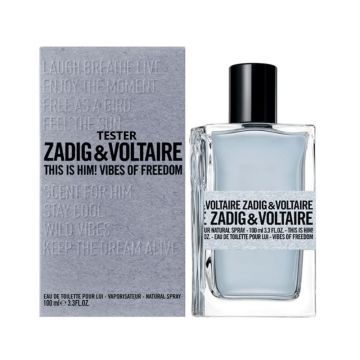 Tester Zadig & Voltaire This Is Him Vibes Of Freedom 100ml