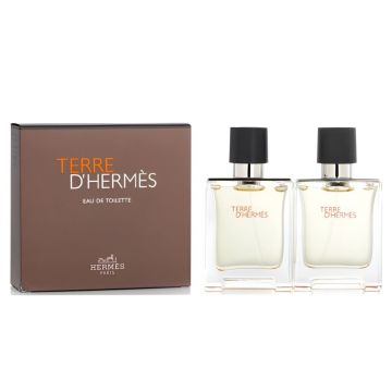 Pachet Hermes Terre d'Hermès Barbati Apa de toaleta 2x50ml