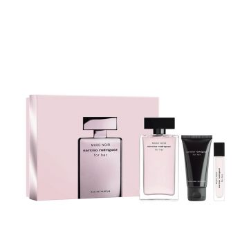 Set cadou Narciso Rodriguez Musc Noir 100ml + 10ml + 50ml Lotiune de Corp