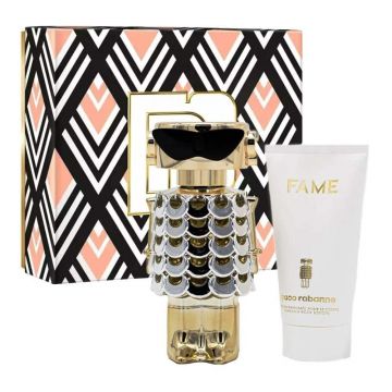 Set Cadou Paco Rabanne Fame 80ml Apa de parfum + 100ml Lotiune