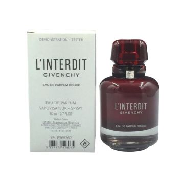 Tester Givenchy L'Interdit Rouge 80ml, Femei, Apa de parfum