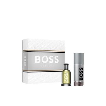 Set cadou Hugo Boss Bottled 50ml + 150ml Deodorant, Apa de Toaleta, Barbati