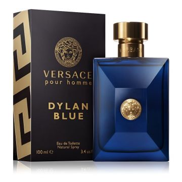 Versace Dylan Blue 100ml, Apa de toaleta, Barbati