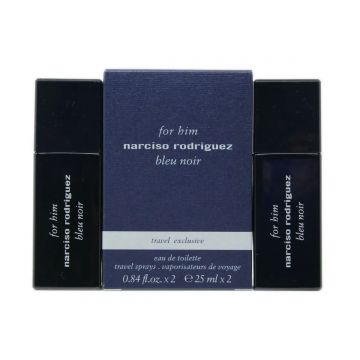 Set Narciso Rodriguez For Him Bleu Noir Apa de toaleta 2x25ml