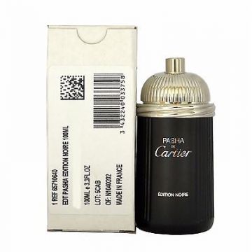 Tester Cartier Pasha Edition Noire Barbati Apa de toaleta 100ml
