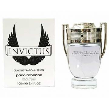 Tester Paco Rabanne Invictus 100ml, Apa de toaleta, Barbati