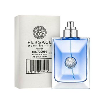 Tester Versace Pour Homme 100ml, Apa de toaleta, Barbati