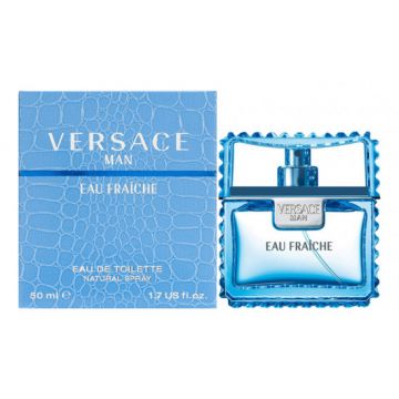 Versace Eau Fraiche 50ml, Apa de toaleta, Barbati
