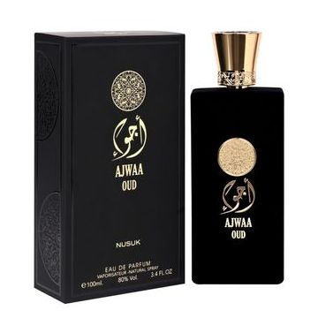 Ajwaa Oud Black Nusuk , Apa de Parfum, Barbati, 100ml