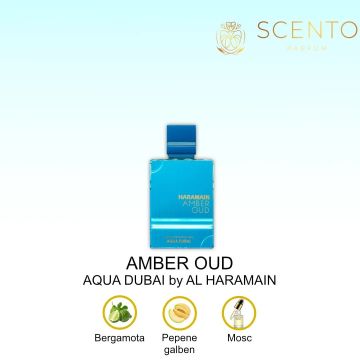 Amber Oud Aqua Dubai, Al Haramain, 75 ml Extract de parfum