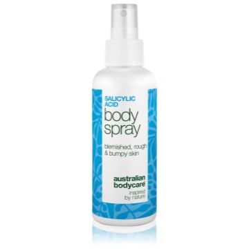 Australian Bodycare Salicylic Acid spray pentru corp pentru pielea problematică și grasă