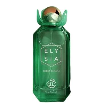 Fragrance World Elysia Sweet Banana 100ml, Apa de Parfum, Femei