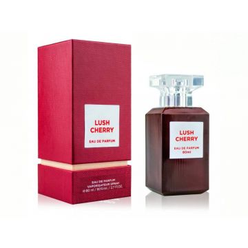 Fragrance World Lush Cherry 80ml, Apa de Parfum, Unisex