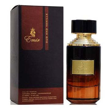 Oud And Vanille Emir Paris Corner, Apa de Parfum, Unisex, 75 ml
