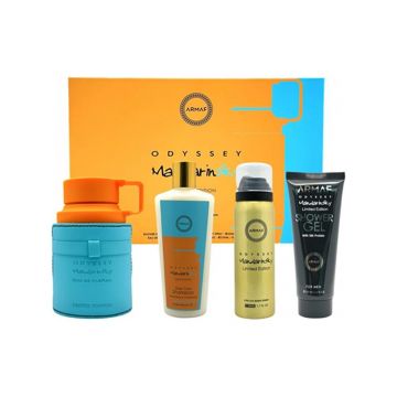 Set cadou Armaf Mandarin Sky 100ml + 100ml Gel de Dus + 250ml Șampon + 50ml Deo Spray