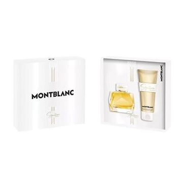Set cadou Montblanc Signature Absolue, Femei, Apa de parfum 50 ml + Lotiune de corp 100 ml