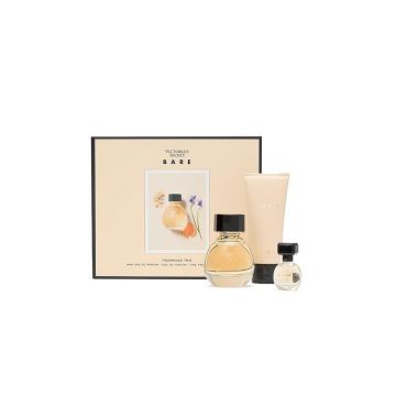 Set cadou Victoria's Secret Bare 50ml + 7,5ml + 100ml Lotiune de Corp, Apa de Parfum, Femei