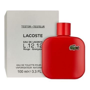 Tester Lacoste Eau De Lacoste Rouge 100ml, Apa de Toaleta, Barbati