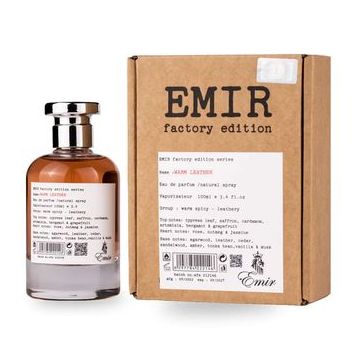 Warm Leather Factory Edition, Emir Paris Corner, Apa de Parfum, Unisex, 100 ml